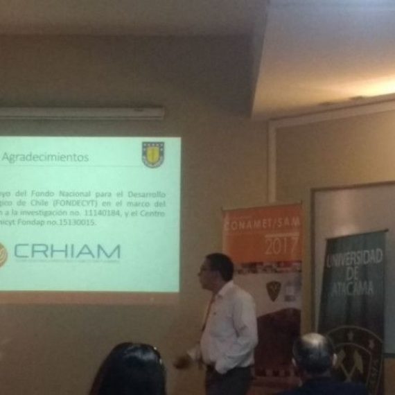 Doctorante de CRHIAM expone en el XVII Congreso Internacional de Metalurgia y Materiales