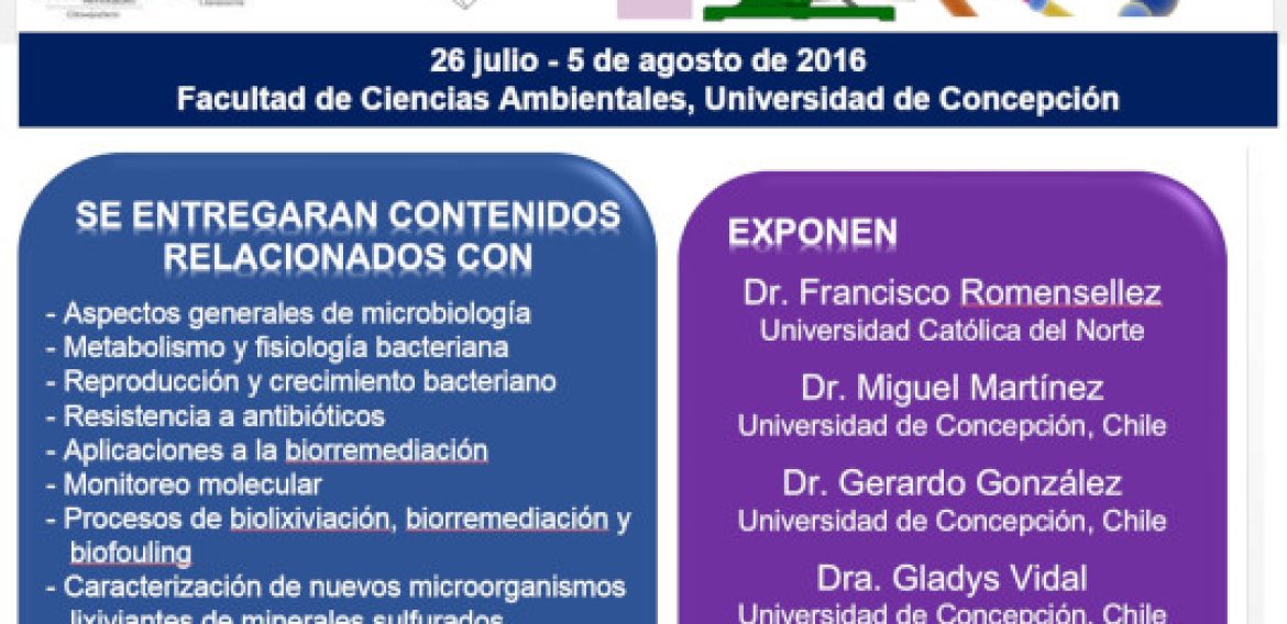 Invitación a curso «Elementos de microbiología para aplicaciones biotecnológicas»