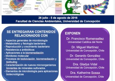 Invitación a curso «Elementos de microbiología para aplicaciones biotecnológicas»