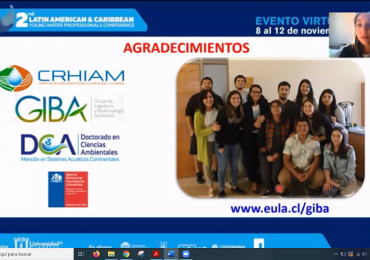 Integrantes CRHIAM participaron en el 2do Congreso de Jóvenes Profesionales del Agua en América Latina y el Caribe