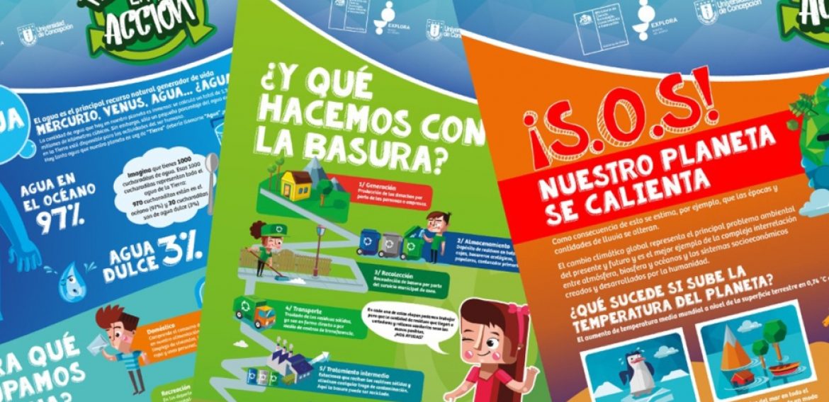 Explora Biobío y CRHIAM entregan material educativo a escuelas rurales con baja conectividad