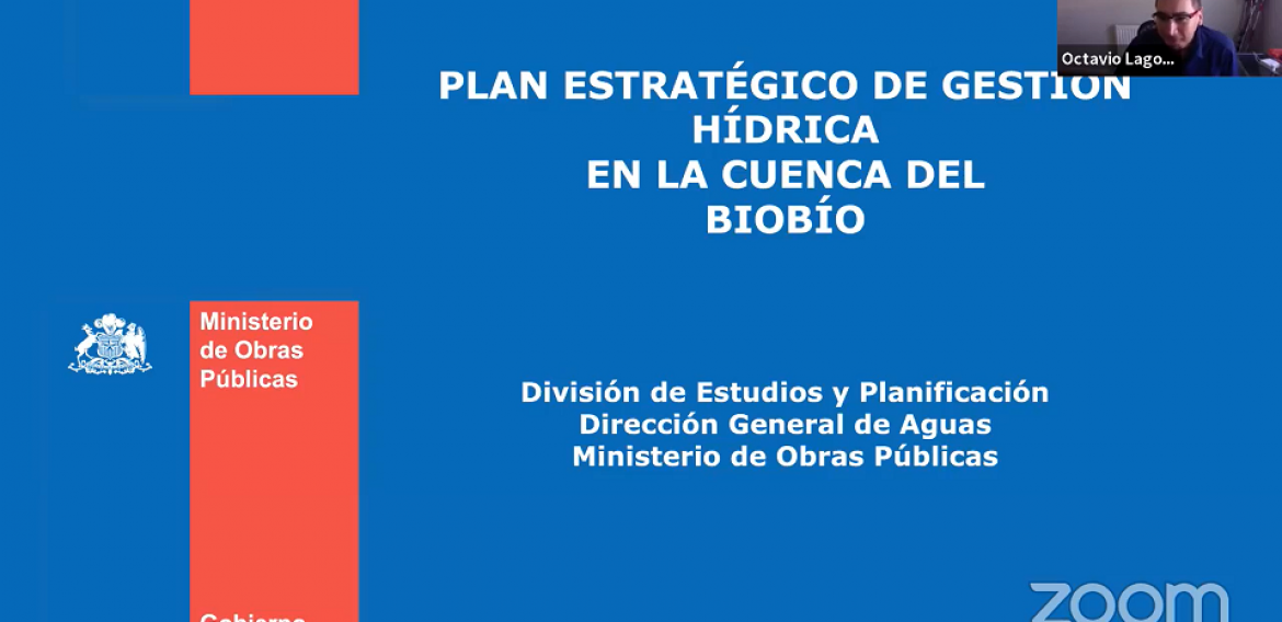 Investigador asociado expuso en seminario sobre gestión hídrica regional