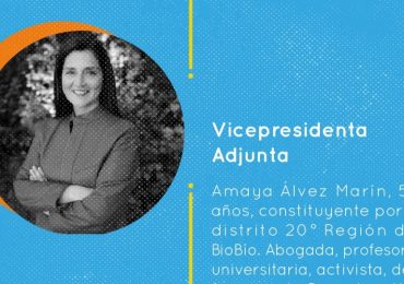 Investigadora CRHIAM Amaya Álvez fue electa vicepresidenta adjunta de la Convención Constitucional