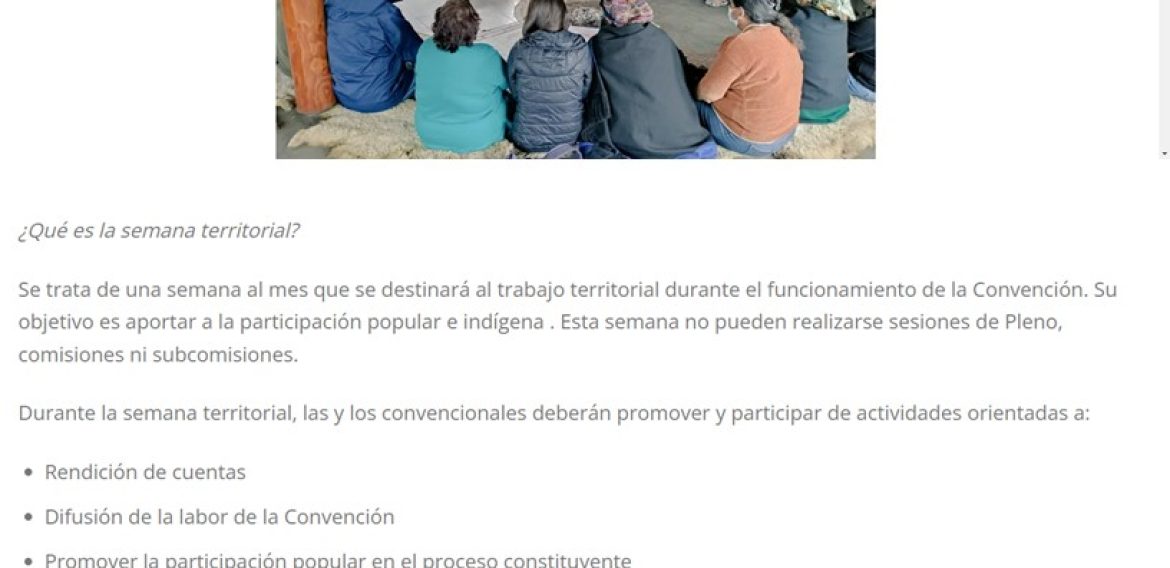 Semana Territorial: ¿Dónde estará tu convencional este viernes 17 de diciembre?