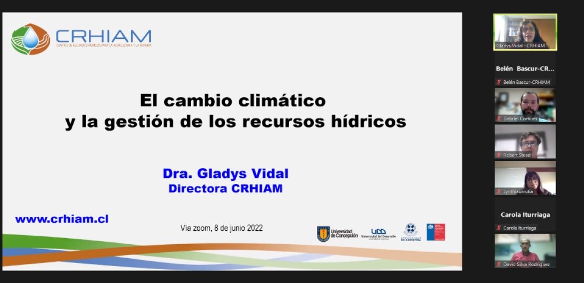 Directora CRHIAM dictó charla en conmemoración del Día Mundial del Medio Ambiente en la Universidad de Los Lagos