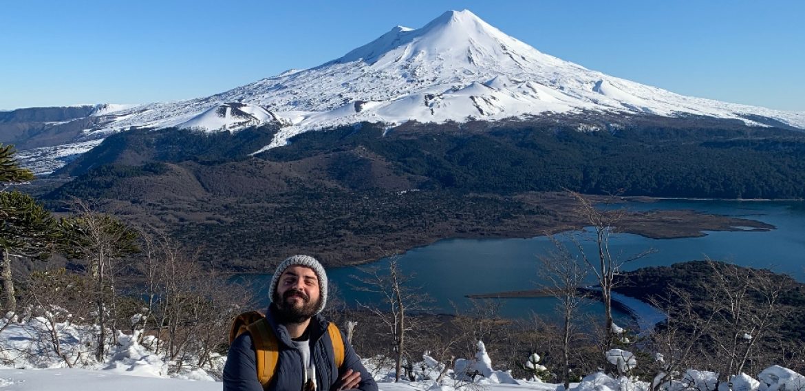 Becario Erasmus realiza estadía académica de seis meses en Chile con el apoyo de CRHIAM