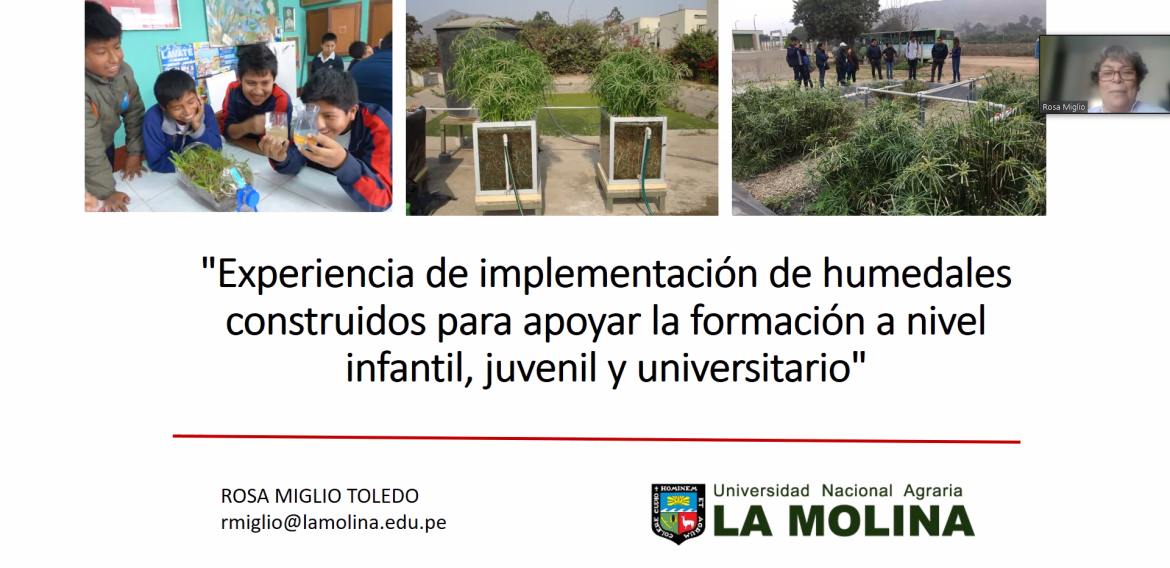 Académica de Perú dictó conferencia sobre educación hídrica