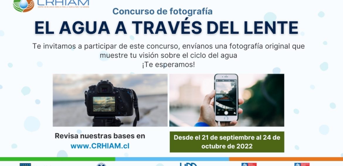 CRHIAM y Seremi de Ciencia de la macrozona Centro Sur lanzan concurso de fotografía para la comunidad