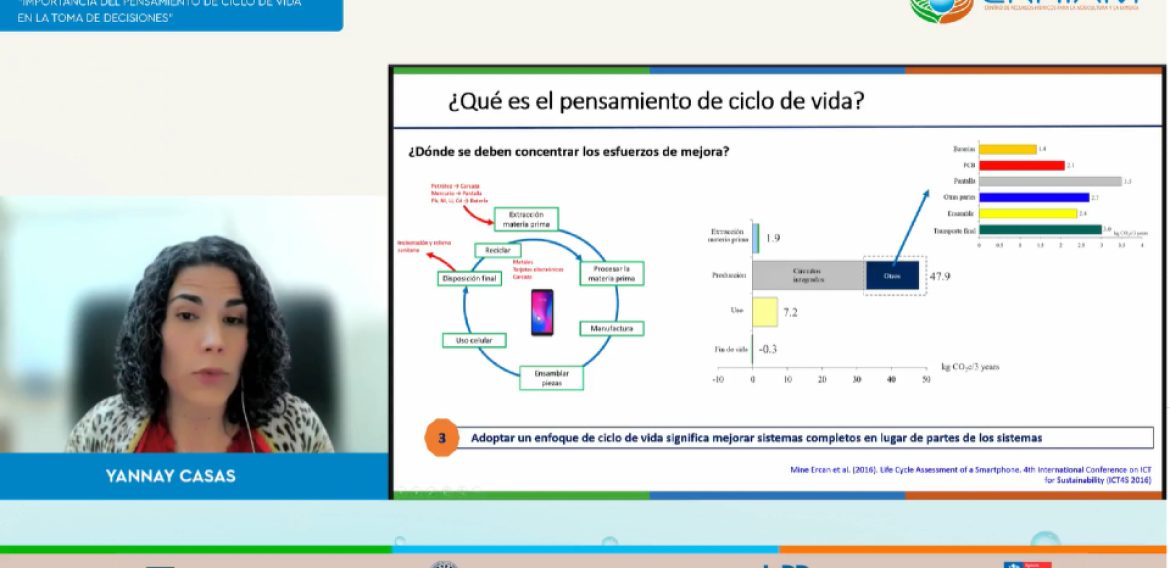 Ciclo de Charlas planteó la importancia del pensamiento de ciclo de vida en la toma de decisiones