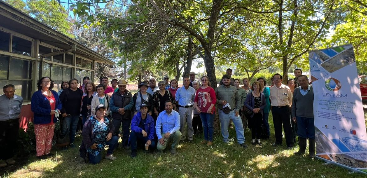 Pequeños agricultores fueron capacitados sobre riego tecnificado y realidad hídrica