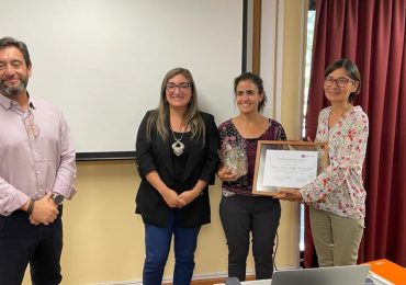 Investigadora postdoctoral de CRHIAM recibió premio a Joven Investigadora por el Cambio Climático