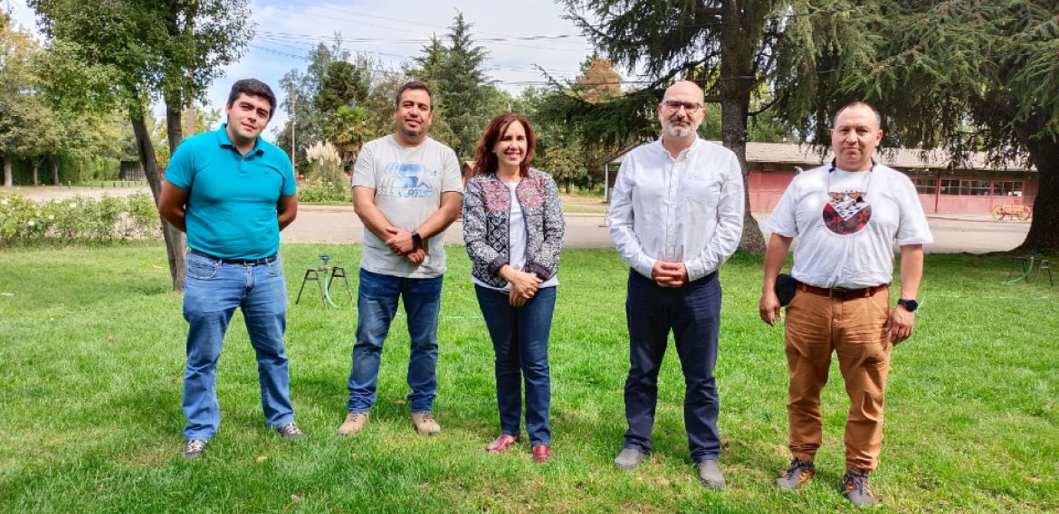 CRHIAM colabora con el Liceo Agrícola de Chillán en la implementación de un sistema de cosecha de aguas lluvia