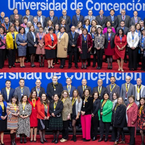 Universidad de Concepción reconoce trayectoria de 25 y 30 años de trabajadores y trabajadoras