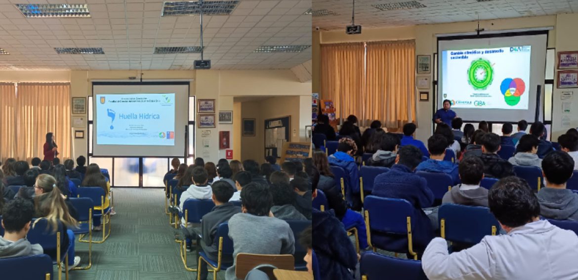 Charlas en el Colegio Concepción de Pedro de Valdivia promueven el cuidado del medio ambiente y la reducción de la huella hídrica