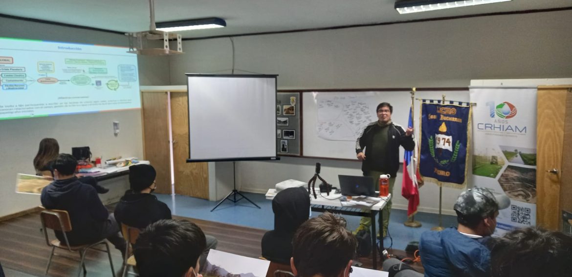 Estudiantes del Liceo Jean Buchanan de Peumo participaron de taller para fortalecer la identidad cultural, ambiental y territorial