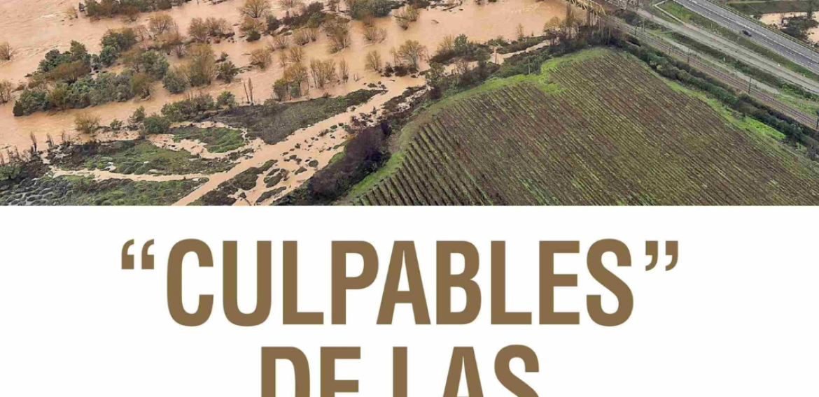 «Culpables» de las inundaciones