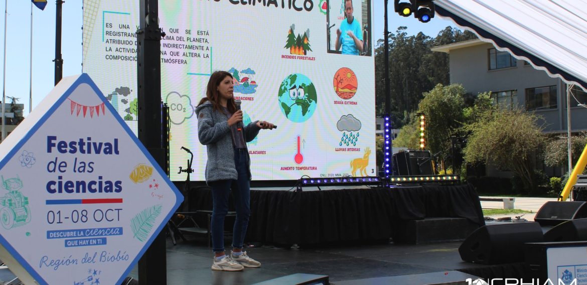 CRHIAM participa del Festival de las Ciencias en Biobío y Ñuble reafirmando su compromiso con la difusión de la ciencia a la sociedad