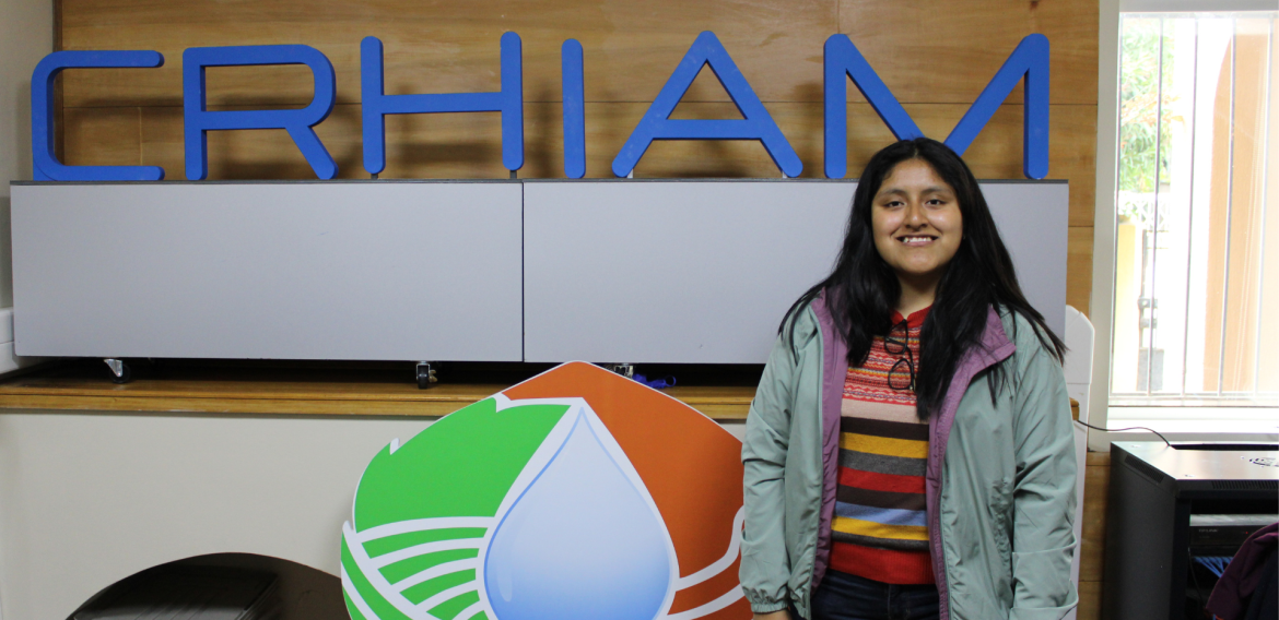 Estudiante de Ingeniería Ambiental de Perú visita CRHIAM