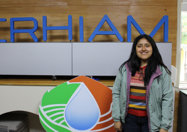 Estudiante de Ingeniería Ambiental de Perú visita CRHIAM