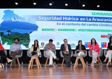 CRHIAM y UFRO compartieron experiencias en torno a la seguridad hídrica en La Araucanía