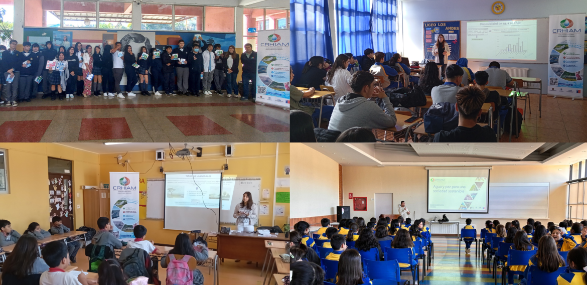 CRHIAM visita colegios para promover la conciencia ambiental en el mes del agua