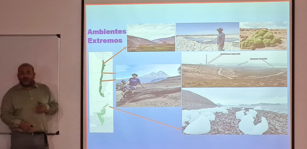 Investigador asociado de CRHIAM realizó seminario en España sobre el rol de los microorganismos en la biorremediación ambiental