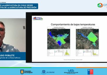 CRHIAM realiza Ciclo de Charlas de junio con el gerente Agrícola de La Rosa Sofruco sobre la agricultura de precisión