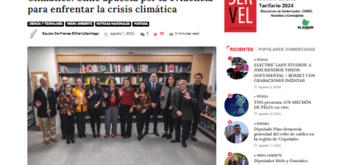 Nuevo Comité Científico de Cambio Climático: Chile apuesta por la evidencia para enfrentar la crisis climática