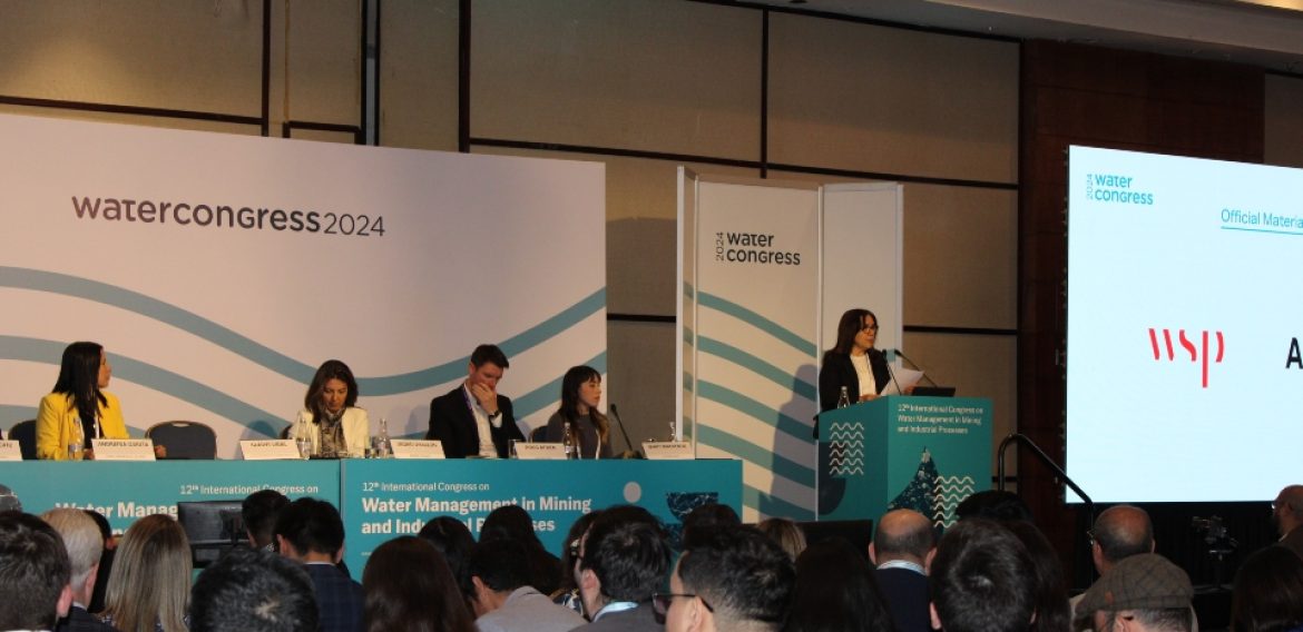 CRHIAM coorganizó el 12° Congreso Internacional en Gestión del Agua en Minería y Procesos Industriales Water Congress 2024