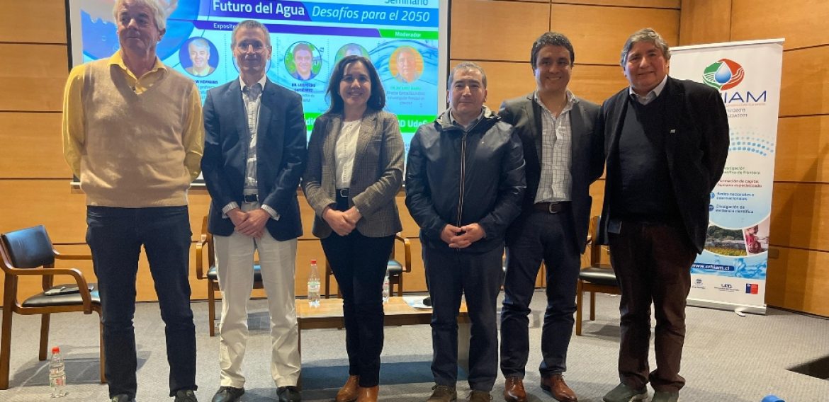 CRHIAM realizó seminario internacional sobre el futuro de los recursos hídricos