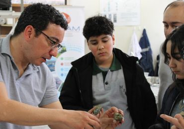 Escolares realizaron pasantía científica para aprender sobre uso de agua en procesos mineros