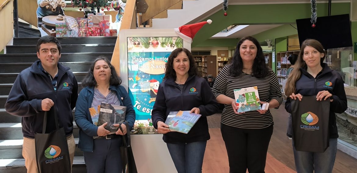 CRHIAM se sumó a campaña solidaria organizada por la Biblioteca Municipal de Concepción