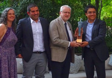 Tecnología liderada por subdirector CRHIAM fue reconocida en Premios Minnovex a la Innovación Aplicada en la Minería