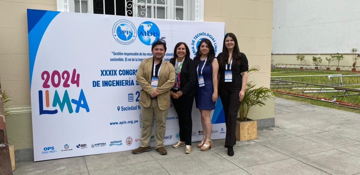 Integrantes de CRHIAM presentan avances en tratamiento de aguas en congreso internacional