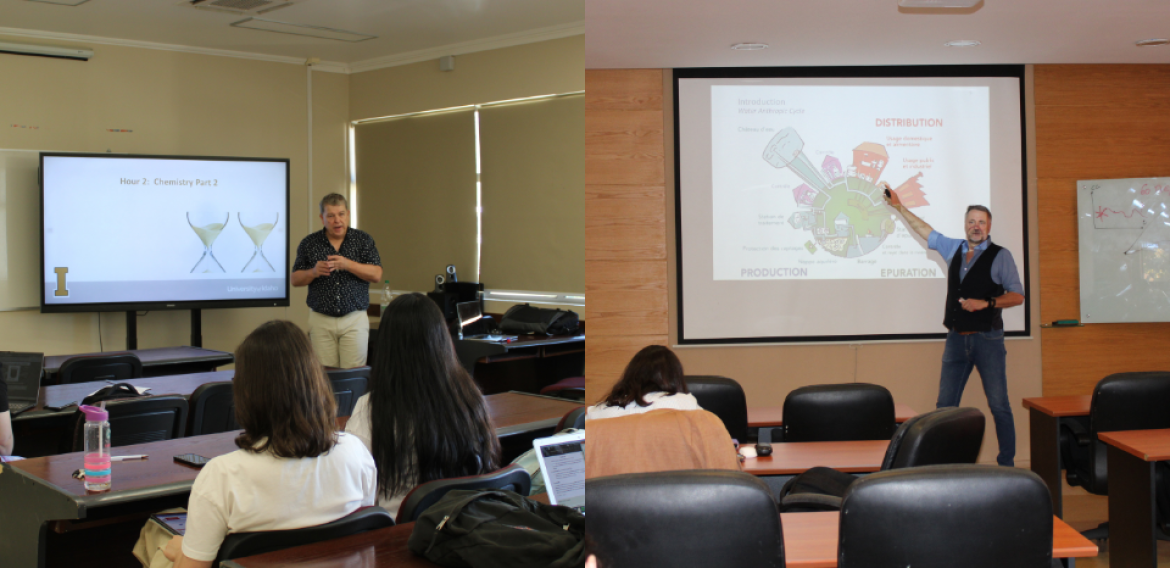 Expertos internacionales lideran cursos sobre calidad del agua y toxicología ambiental en la Escuela de Verano UdeC 2025